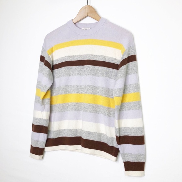 Lafayette 148 NYC nautical, striped, cashmere, pull over sweaters - Picture 10 of 13